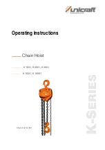 unicraft 6171001 Operating Instructions Manual preview