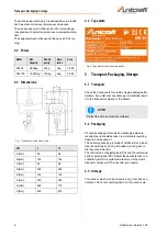 Предварительный просмотр 8 страницы unicraft 6171405 Operating Instructions Manual