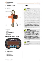 Предварительный просмотр 9 страницы unicraft 6171405 Operating Instructions Manual