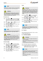 Предварительный просмотр 14 страницы unicraft 6171405 Operating Instructions Manual