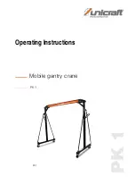 Preview for 1 page of unicraft 6172100 Operating Instructions Manual