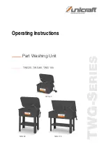 Preview for 1 page of unicraft 6220020 Operating Instructions Manual