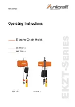 unicraft EKZT 301-1 Operating Instructions Manual preview