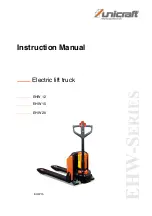 unicraft EWH Series Instruction Manual preview