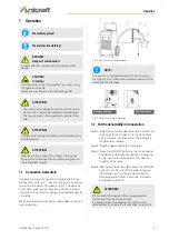 Предварительный просмотр 9 страницы unicraft LEF 50 S Operating Instructions Manual