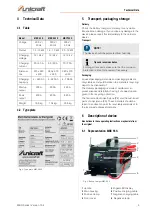 Preview for 5 page of unicraft MBC-Series Operating Instructions Manual