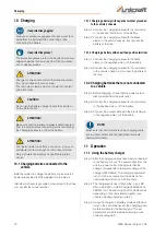 Preview for 10 page of unicraft MBC-Series Operating Instructions Manual