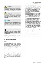 Preview for 4 page of unicraft MH 3 Operating Instructions Manual