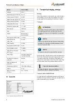 Preview for 8 page of unicraft PG-E Series Operating Instructions Manual