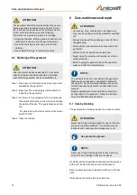 Preview for 16 page of unicraft PG-E Series Operating Instructions Manual