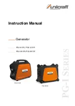 unicraft PG-I 12 SR Instruction Manual preview