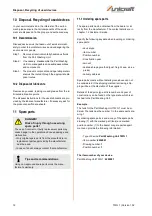 Preview for 12 page of unicraft TWG 1 Operating Instructions Manual