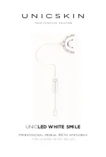 UNICSKIN UNICLED WHITE SMILE Manual preview