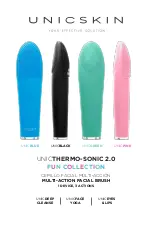 UNICSKIN UNICTHERMO-SONIC 2.0 UNICBLUE Manual preview