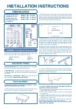 Preview for 2 page of Unidare WMCS N Series WMCS712N Installation And Operating Instructions