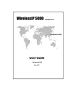 UniData Communication Systems WirelessIP 5000 User Manual preview