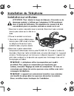 Preview for 9 page of Uniden 1380BK Manual De L'Utilisateur