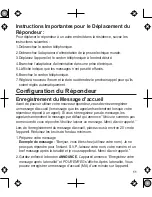 Preview for 11 page of Uniden 1380BK Manual De L'Utilisateur