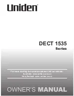 Uniden 1535+1 Owner'S Manual preview