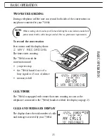 Preview for 24 page of Uniden 7500AI Operating Manual