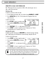 Preview for 30 page of Uniden 7500AI Operating Manual