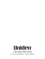 Preview for 39 page of Uniden 7500AI Operating Manual