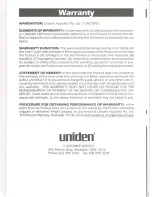 Preview for 9 page of Uniden 810e Owner'S Manual