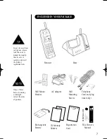 Предварительный просмотр 7 страницы Uniden 910 DG Max Operating Manual