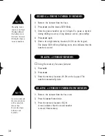 Предварительный просмотр 18 страницы Uniden 910 DG Max Operating Manual