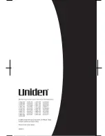 Preview for 3 page of Uniden ANA 9310 Owner'S Manual