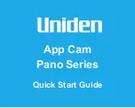 Uniden App Cam Pano Series Quick Start Manual предпросмотр