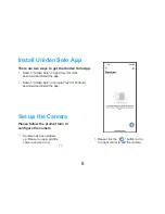 Preview for 8 page of Uniden App Cam Solo+ Quick Start Manual