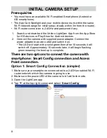 Preview for 8 page of Uniden App Cam Spotlight Owner'S Manual