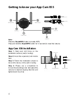 Preview for 4 page of Uniden App Cam X55 Quick Start Manual