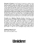 Preview for 12 page of Uniden App Cam X55 Quick Start Manual