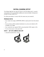 Предварительный просмотр 8 страницы Uniden AppCam 21 User Manual
