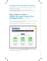 Предварительный просмотр 8 страницы Uniden AppCam 50HD User Manual
