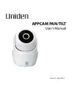 Uniden APPCAM PAN/TILT User Manual preview