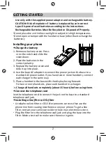 Предварительный просмотр 2 страницы Uniden AS1101 Series User Manual