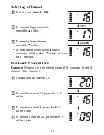 Предварительный просмотр 14 страницы Uniden Atlantis 260 Owner'S Manual