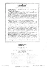 Preview for 16 page of Uniden AX 144 Owner'S Manual