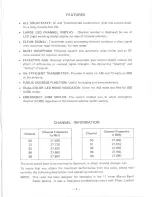 Preview for 5 page of Uniden Barracuda MC-4700 Owner'S Manual