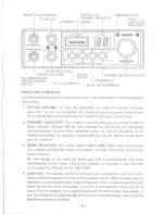 Preview for 9 page of Uniden Barracuda MC-4700 Owner'S Manual