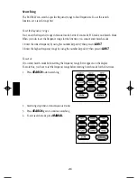 Предварительный просмотр 24 страницы Uniden BC 278CLT Reference Manual