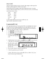 Preview for 29 page of Uniden BC 278CLT Reference Manual