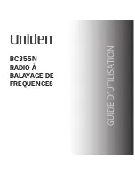 Preview for 1 page of Uniden BC355N Manual D'Utilisation