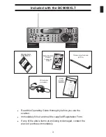 Preview for 3 page of Uniden BC9000XLT User Manual