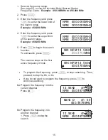 Preview for 15 page of Uniden BC9000XLT User Manual