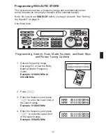 Preview for 17 page of Uniden BC9000XLT User Manual