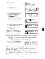 Preview for 21 page of Uniden BC9000XLT User Manual